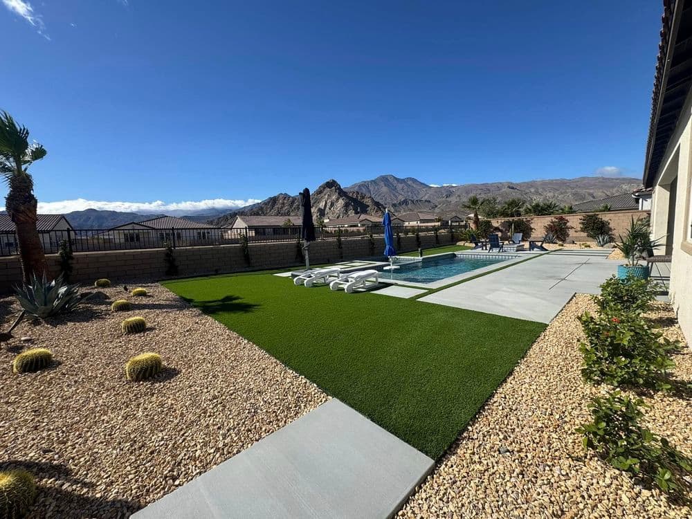 Gallery photos for Elegant Backyard Transformation in La Quinta, CA: Image #3